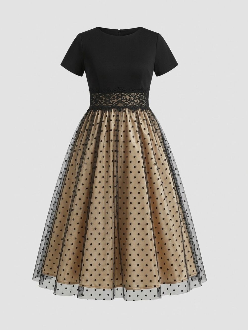 Shein  New 1950's style swing dress Size L